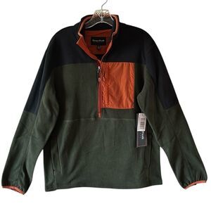NEW Grays Peak Mens 1/2 Zip Fleece Pullover